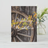 Landencharm - Robuust Western wagon Kaart (Staand voorkant)