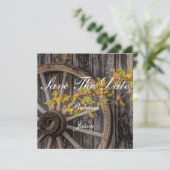 Landencharm - Robuust Western wagon Kaart (Staand voorkant)