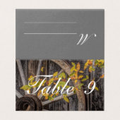 Landencharm - Robuust Western wagon Kaart (Buitenkant ongevouwen)