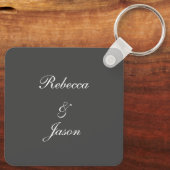 Landencharm - Robuust Western wagon Sleutelhanger (Achterkant)