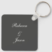 Landencharm - Robuust Western wagon Sleutelhanger (Achterkant)