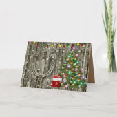 Landencharmekerstmis Feestdagen Kaart (Voorkant)