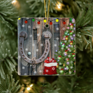 Landencharmekerstmis Keramisch Ornament