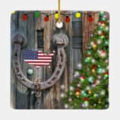 Landencharmekerstmis Keramisch Ornament (Achterkant)