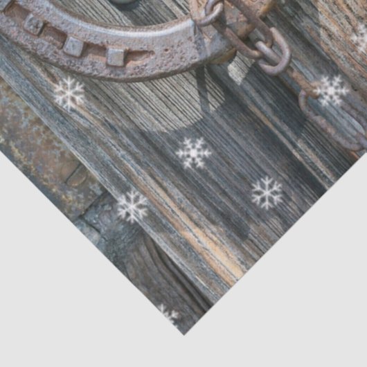 Landencharmekerstmis Tissuepapier (Detail)