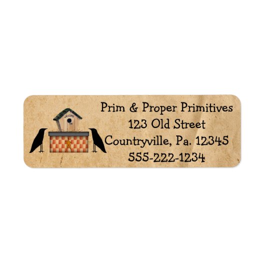 Landencode voor het bedrijf etiket (Voorkant)