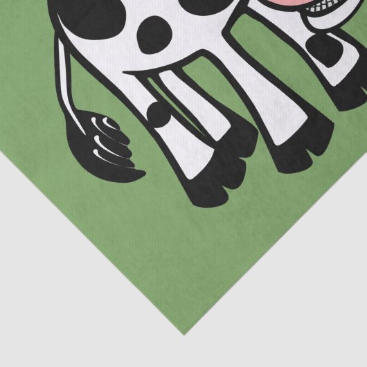 landendocument voor koe tissuepapier (Detail)