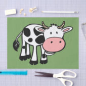 landendocument voor koe tissuepapier (Craft)