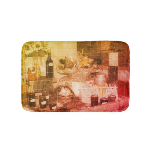 LandenFair Produce Gedeeltelijke Kleur  Badmat