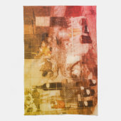 LandenFair Produce Gedeeltelijke Kleur  Theedoek (Verticaal)