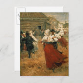 Landenfestival, jaren 1890 briefkaart (Voorkant / Achterkant)