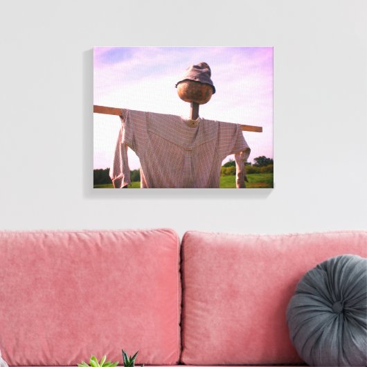 Landengardenrecrow Canvas Afdruk (Insitu (Woonkamer))