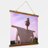 Landengardenrecrow Hangend Wandkleed (Gebogen)