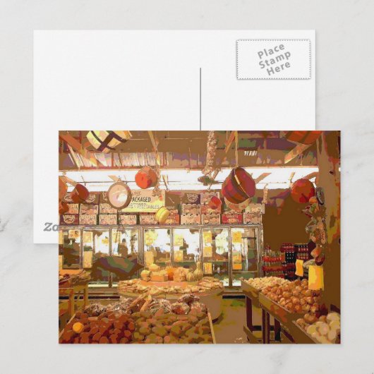 Landengroentevoet Briefkaart (Voorkant / Achterkant)