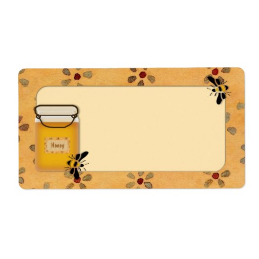 Landenhoningetiket Etiket (Voorkant)