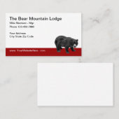 Landenhotel Beer Visitekaartje (Voorkant / Achterkant)