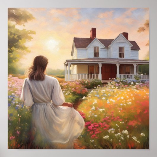 Landenhuis Poster (Voorkant)