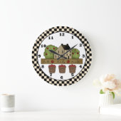 Landeninspiratie Apple Wall klok (Huis)