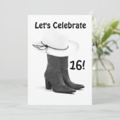 LANDENINVITATIE "16e BIEDDAGPARTIJ" Kaart (Staand voorkant)