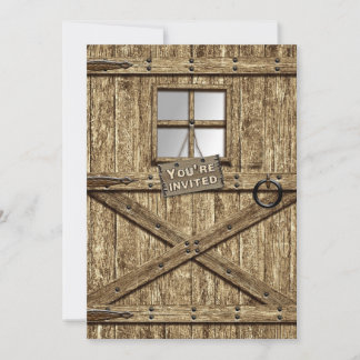 LANDENINVITATIE - RUSTISCHE DEUR KAART
