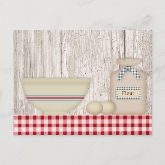 Landenkaart Briefkaart (Voorkant)