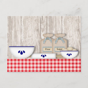 Landenkaart Briefkaart