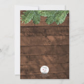 Landenkaart voor kersthout en pins feestdagenkaart (Achterkant)