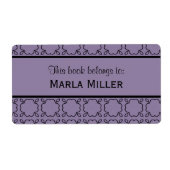 Landenkaartbladlabels Etiket (Voorkant)