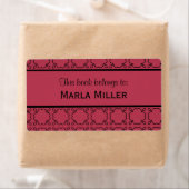 Landenkaartbladlabels Etiket (Insitu)