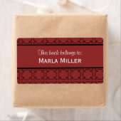 Landenkaartbladlabels Etiket (Insitu)