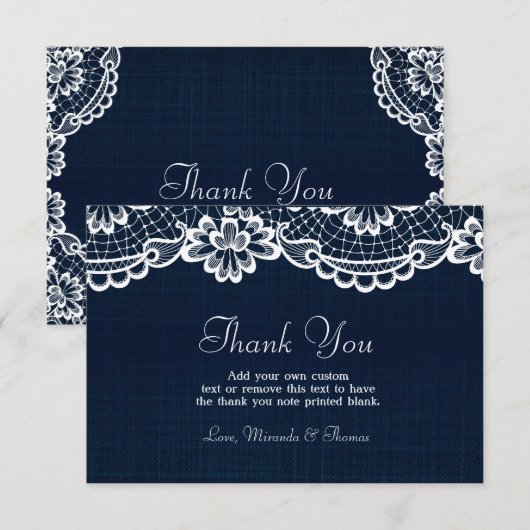 Landenkaarten en Jeans bedankt (Voorkant / Achterkant)