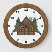 Landenkast voor cartoon grote klok (Voorkant)