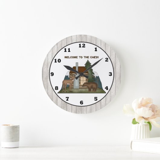 Landenkastmuurklok voor Cabine Grote Klok (Huis)