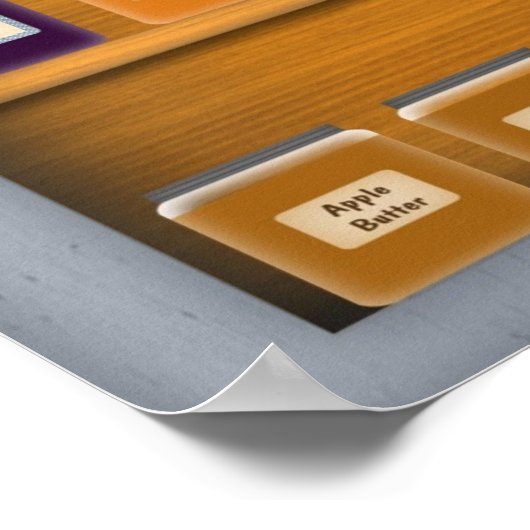 LandenkastPoster Poster (Hoek)