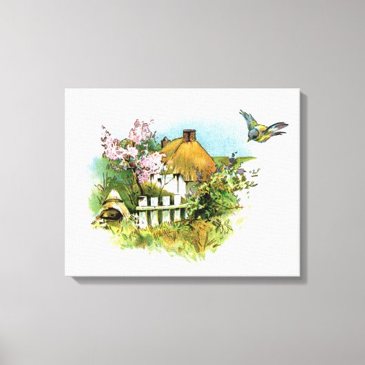 Landenkatoen Canvas Afdruk (Voorkant)