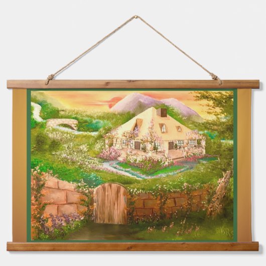 Landenkatoen Hangend Wandkleed (Voorkant)