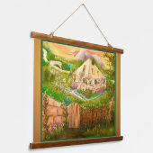 Landenkatoen Hangend Wandkleed (Gebogen)