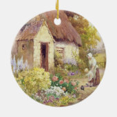 Landenkatoen Keramisch Ornament (Achterkant)