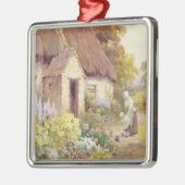 Landenkatoen Metalen Ornament (Links)