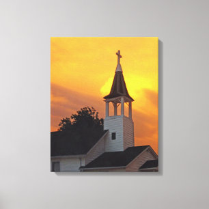 Landenkerk Canvas Afdruk