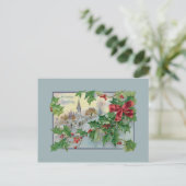 Landenkerk en Holly Feestdagenkaart (Staand voorkant)