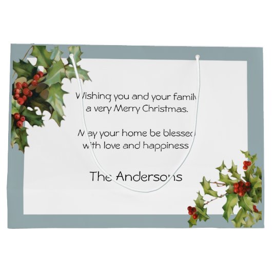  Landenkerk en Holly Groot Cadeauzakje (Achterkant)