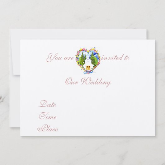 Landenkerk Kaart (Voorkant)