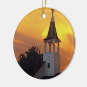 Landenkerk Keramisch Ornament (Links)