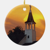 Landenkerk Keramisch Ornament (Achterkant)