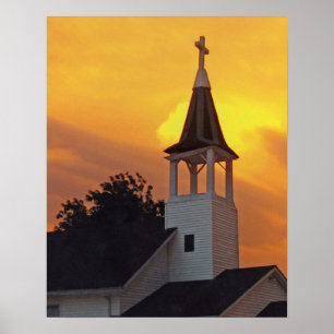Landenkerk Poster