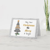 Landenkerstboom | Merry en Bright Kaart (Voorkant)