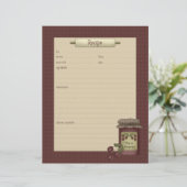 Landenkeuken ・ Recipe Sheets (Staand voorkant)