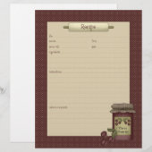 Landenkeuken ・ Recipe Sheets (Voorkant / Achterkant)