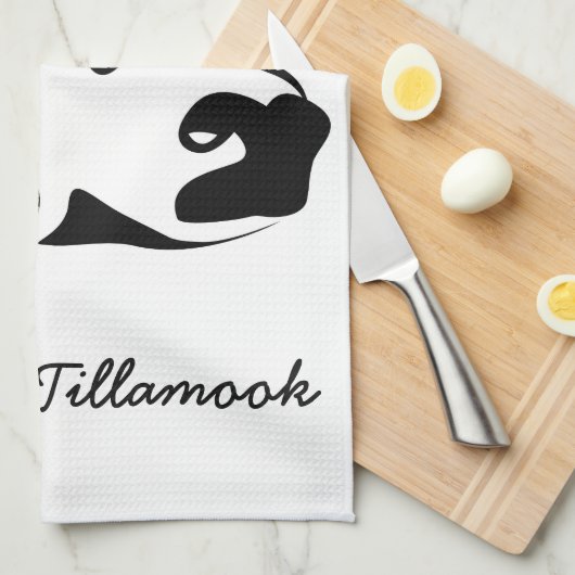 Landenkeukenhanddoek Koe Theedoek (Quarter Fold)